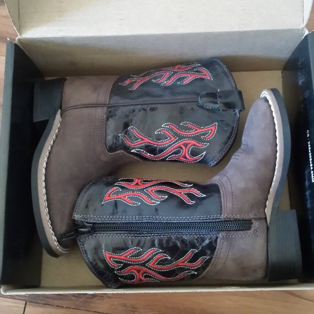 Old West Toddler Cowboy Boots - size 6